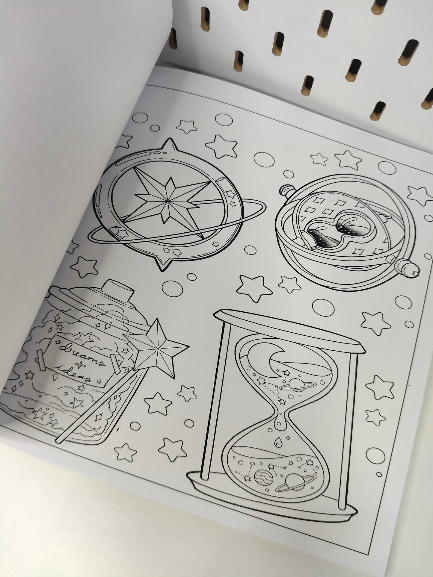 Colouring book "Cute Witch Stuff"