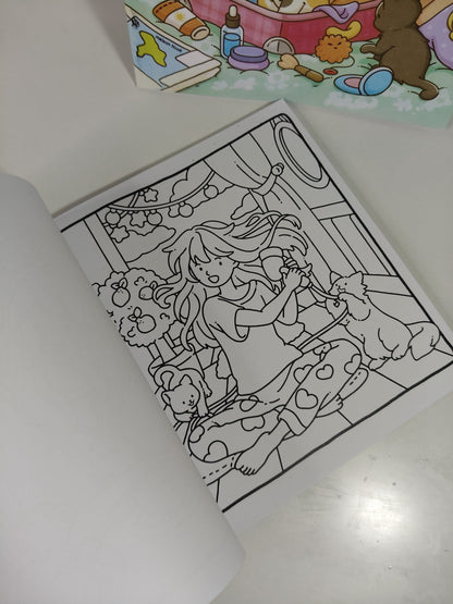 coloring book "cat&chill"
